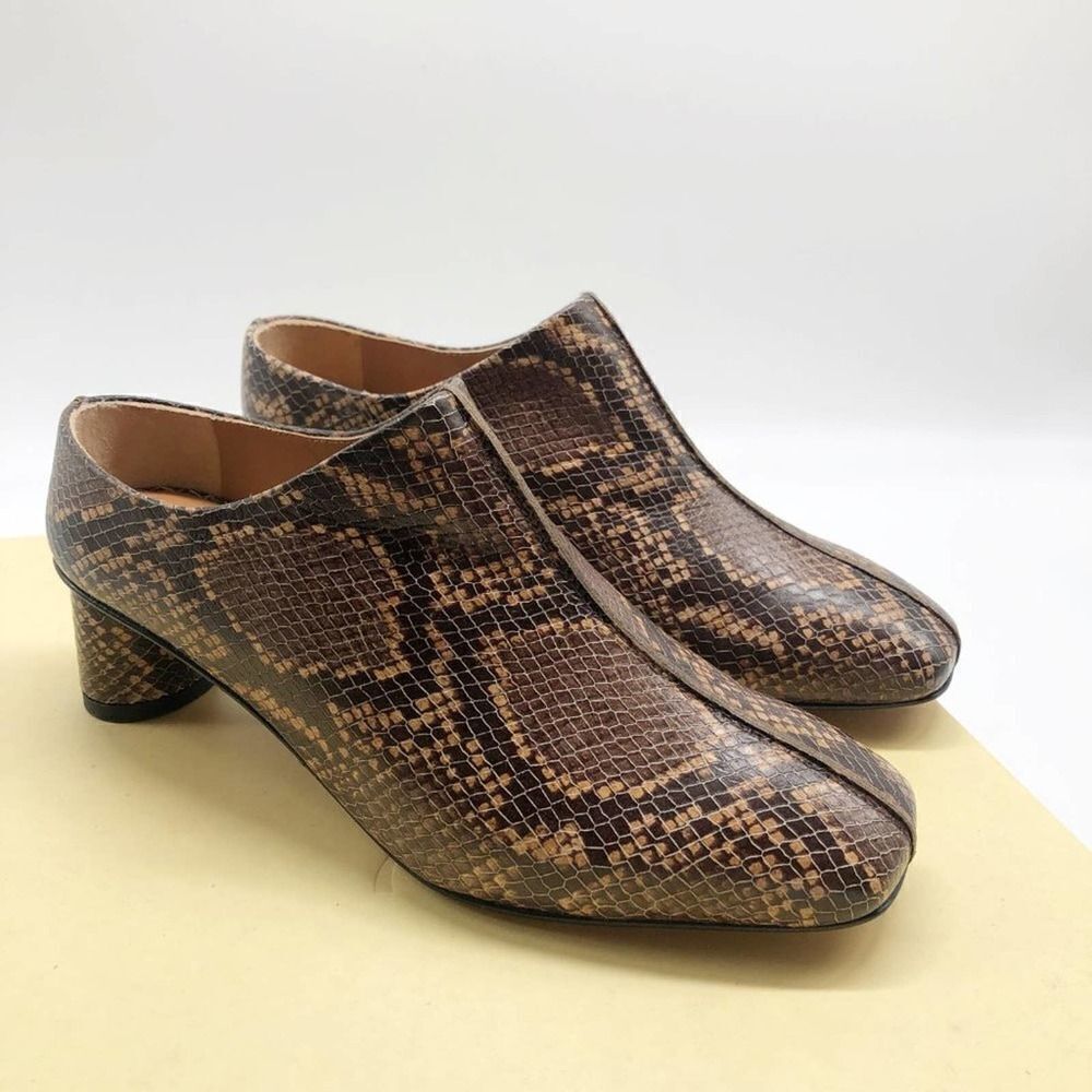 LOQ Eva Castaa Python Mules 